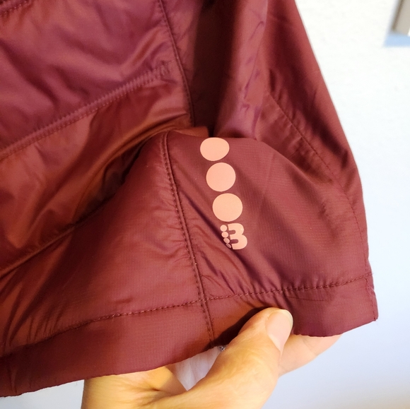 Bench Women's Steppweste Skyhigh Quilted vest maroon  size L women's fitted - Picture 9 of 10